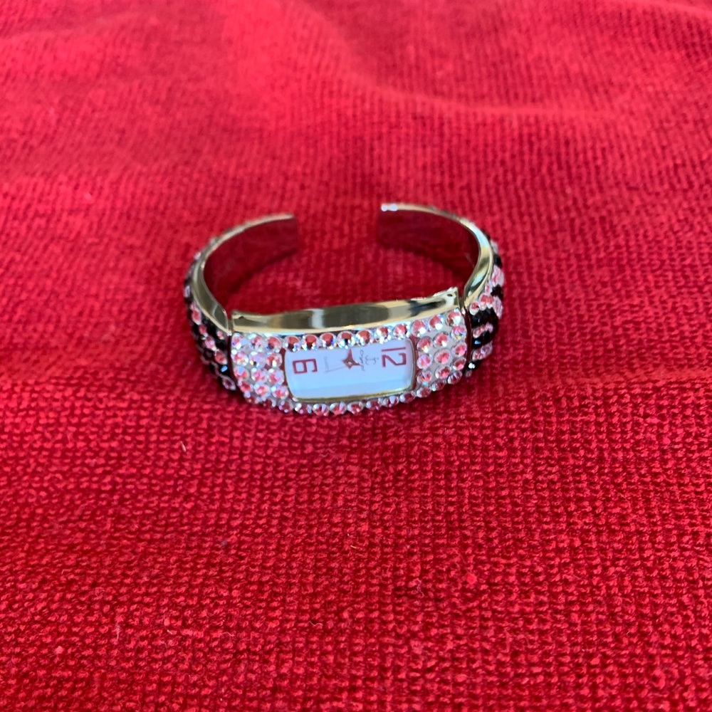 Jimmy Crystal bling watch